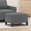 Image de vidaXL Tabouret 60x50x41 cm tissu gris foncé349328