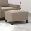 Image de vidaXL Tabouret 60x50x41 cm microfibretissu taupe349341