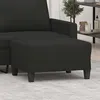 Image de vidaXL Tabouret 70x55x41 cm tissu noir349351