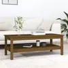 Image de vidaXL Table basse Marron miel 110x50x40 cm Bois massif de pin814277