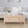 Image de Table basse 100x50x40 cm Bois massif de pin