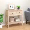 Image de Table console 75x35x75 cm Bois massif de pin