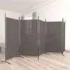 Image de vidaXL Kamerscherm met 5 panelen 433x180 cm stof antracietkleurig350268