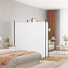Image de vidaXL Kamerscherm met 2 panelen 348x180 cm stof wit350274