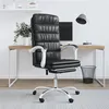 Image de Fauteuil inclinable de bureau Noir Similicuir