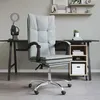 Image de Fauteuil inclinable de bureau Gris foncé Tissu