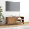 Image de vidaXL Tv-meubel 90x30x40 cm massief grenenhout bruin349915