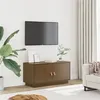 Image de vidaXL Meuble TV Marron miel 80x34x40 cm Bois de pin massif818233
