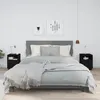 Image de vidaXL Nachtkastjes 2 st 40x34x55 cm massief grenenhout zwart818324