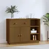 Image de vidaXL Buffet Marron miel 98,5x40x75 cm Bois massif de pin820140