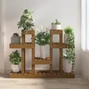 Image de vidaXL Plantenstandaard 104,5x25x77,5cm massief grenenhout honingbruin822100