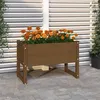 Image de vidaXL Jardinière Marron miel 78x40x52 cm Bois massif de pin822120