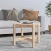 Image de Table basse Ø 62,5x45 cm Bois massif de pin