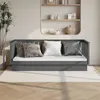 Image de vidaXL Slaapbank 80x200 cm massief grenenhout grijs821561