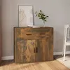 Image de Buffet Chêne fumé 80x33x70 cm Bois d ingénierie