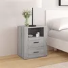 Image de vidaXL Table de Chevet Table de Nuit Armoire de Chevet Armoire de Lit Meuble de Chambre à Coucher Sonoma Gris 50x36x60 cm Bois d'Ingénierie