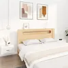 Image de Tables de chevet murales 2 pcs Blanc 50x36x25 cm