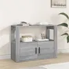 Image de Buffet Sonoma gris 80x30x60 cm Bois d ingénierie