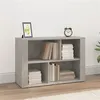 Image de vidaXL Buffet, Armoire Latérale avec Compartiments, Meuble de Rangement, Organisateur de Salle de Séjour, Moderne, Gris Béton Bois d'Ingénierie