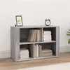 Image de Buffet Sonoma gris 80x30x54 cm Bois d ingénierie