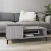 Image de Table basse Sonoma gris 100x50x45 cm Bois d ingénierie
