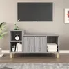 Image de vidaXL Meuble TV Sonoma gris 100x35x55 cm Bois d'ingénierie821178