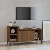 Image de Meuble TV Chêne marron 100x35x55 cm Bois d ingénierie