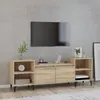 Image de vidaXL Meuble TV Chêne sonoma 160x35x55 cm Bois d'ingénierie821199