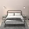Image de vidaXL Tables de chevet 2 pcs Gris béton 40x35x50 cm821883