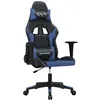 Image de Chaise Vidaxl H. 118 cm non pliable en metal interieur noir