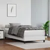Image de Cadre de lit sans matelas blanc 90x190 cm similicuir