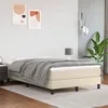Image de vidaXL Bedframe kunstleer cràmekleurig 120x200 cm3120690