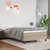 Image de vidaXL Bedframe kunstleer cappuccinokleurig 120x200 cm3120693