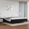 Image de Cadre de lit sans matelas noir 200x200 cm similicuir