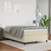 Image de vidaXL Boxspringframe kunstleer cràmekleurig 120x200 cm3121037