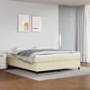 Image de vidaXL Bedframe kunstleer cràmekleurig 180x200 cm3121061