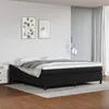 Image de Cadre de lit sans matelas noir 200x200 cm similicuir