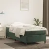 Image de vidaXL Bedframe zonder matras 90x190 cm fluweel donkergroen3121093
