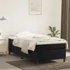 Image de vidaXL Bedframe fluweel zwart 90x200 cm3121098