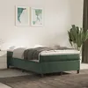 Image de vidaXL Bedframe zonder matras 120x200 cm fluweel donkergroen3121111