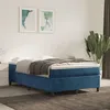 Image de vidaXL Bedframe zonder matras 120x200 cm fluweel donkerblauw3121112
