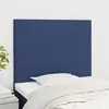 Image de vidaXL Hoofdborden 2 st 80x5x78/88 cm stof blauw3116032