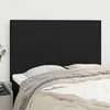 Image de vidaXL Hoofdborden 4 st 72x5x78/88 cm stof zwart3116052