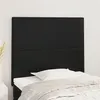 Image de vidaXL Hoofdborden 2 st 100x5x78/88 cm kunstleer zwart3116136