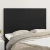 Image de vidaXL Hoofdbordem 4 st 72x5x78/88 cm kunstleer zwart3116142