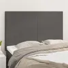 Image de vidaXL Hoofdborden 4 st 72x5x78/88 cm kunstleer grijs3116146