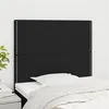 Image de vidaXL Hoofdborden 2 st 90x5x78/88 cm stof zwart3116176