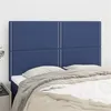 Image de vidaXL Hoofdborden 4 st 72x5x78/88 cm stof blauw3116196