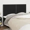 Image de vidaXL Hoofdborden 4 st 90x5x78/88 cm stof zwart3116208