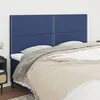 Image de vidaXL Hoofdborden 4 st 90x5x78/88 cm stof blauw3116212